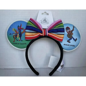 2024 Disney Parks Coco Miguel Rivera Alebrije Dante Minnie Ears Headband NEW!